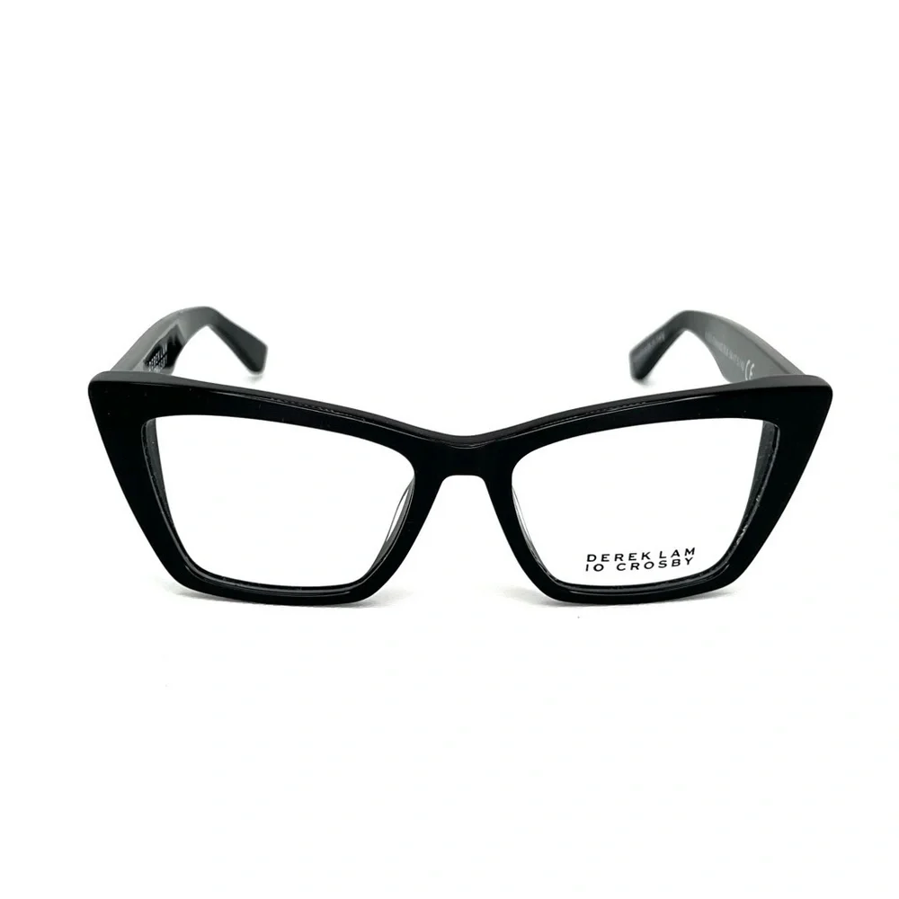 New Derek Lam 10 Crosby Blair Frames Black Eyeglasses Cat Eye Glasses Eyewear